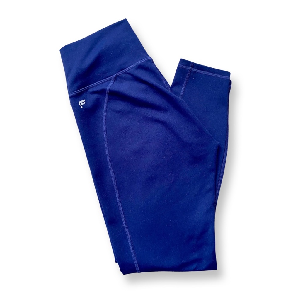 Blue Power hold Fabletics leggings! Size small